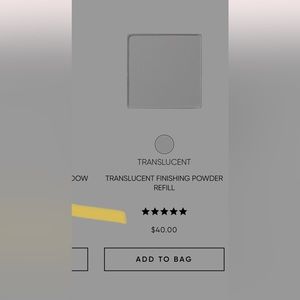 Trish McEvoy Translucent Finishing Powder never used